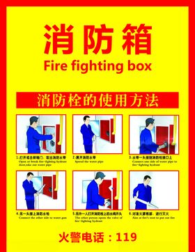 消防软管卷盘使用方法