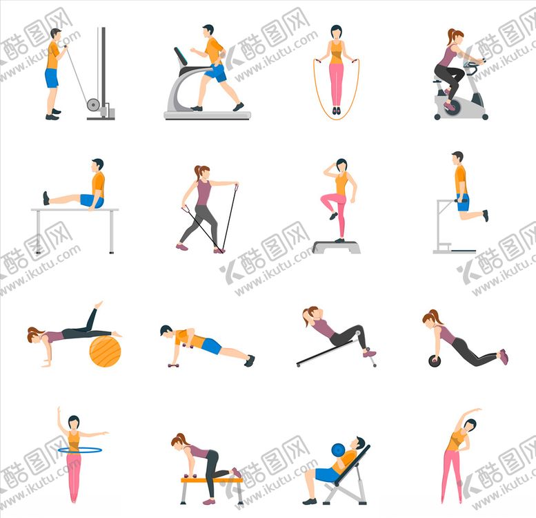 编号：68095210142305025824【酷图网】源文件下载-机械健身