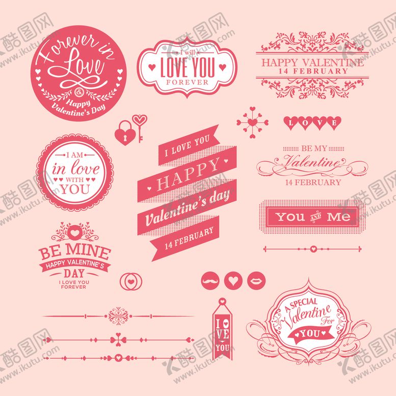 编号：47454909170627165844【酷图网】源文件下载-情人节素材