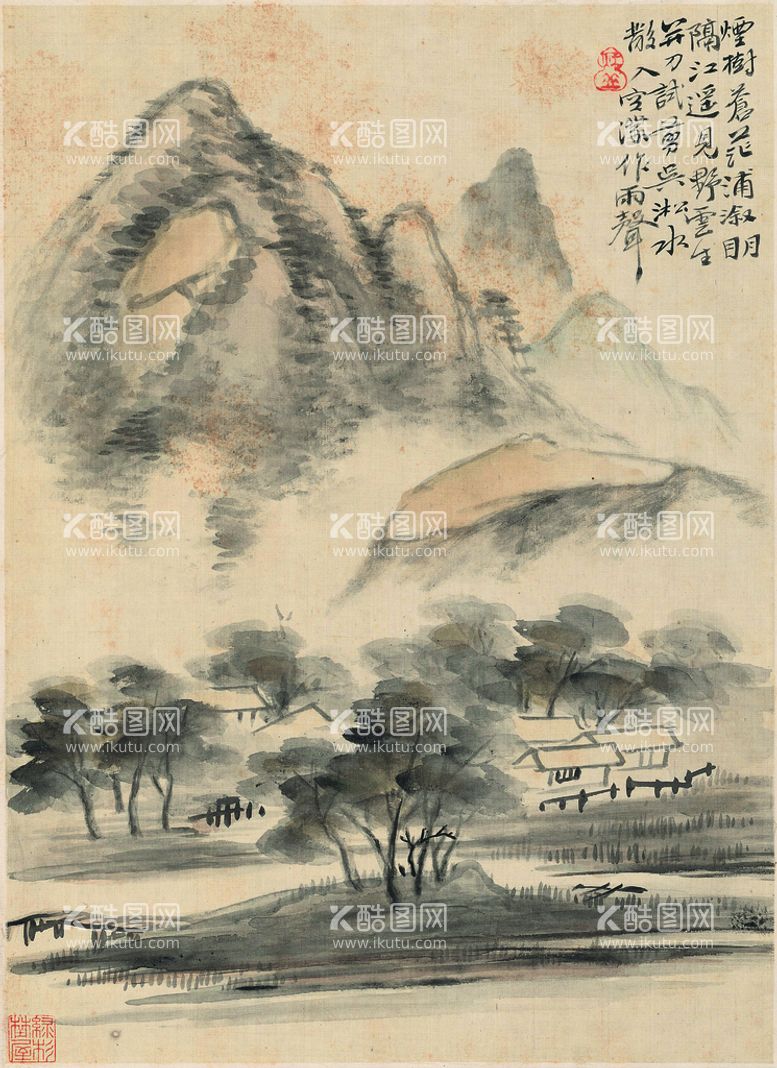 编号：70924309262012204361【酷图网】源文件下载-水墨画  