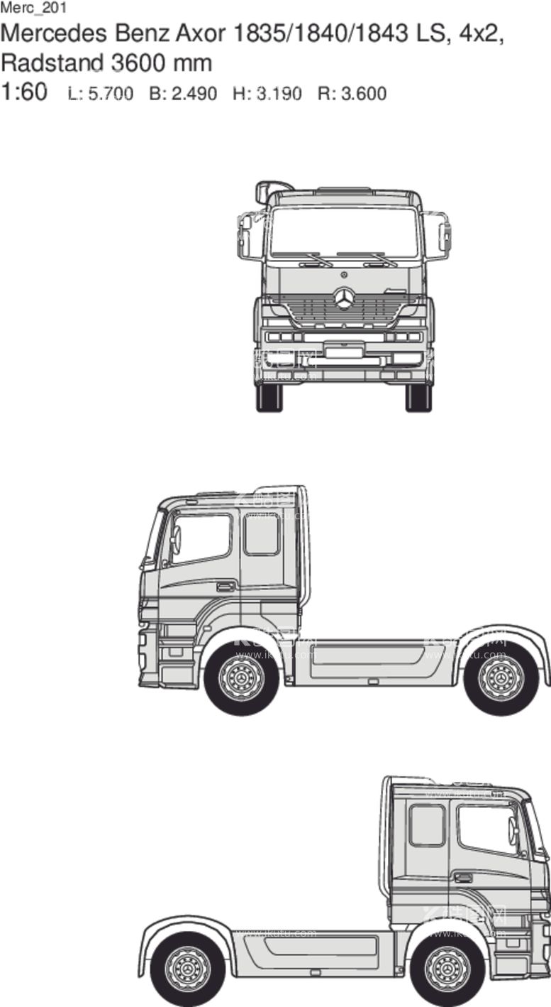 编号：39098703140423104533【酷图网】源文件下载-梅赛德斯工程车