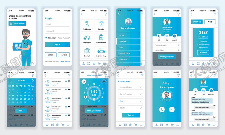 编号：91396404022048589802【酷图网】源文件下载-UI界面设计
