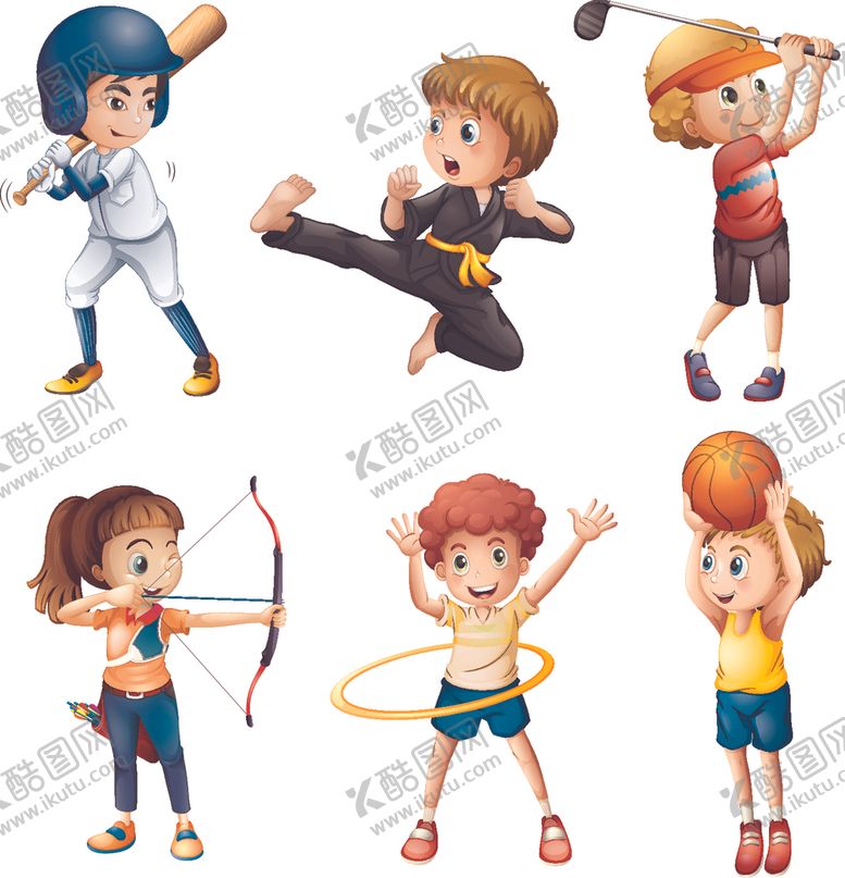 编号：26089411012206081033【酷图网】源文件下载-卡通体育儿童