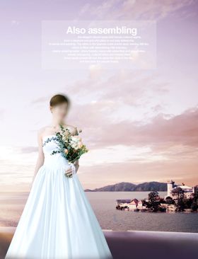 婚纱背景
