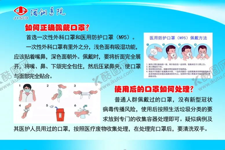 编号：41783506302319059936【酷图网】源文件下载-如何正确佩戴口罩