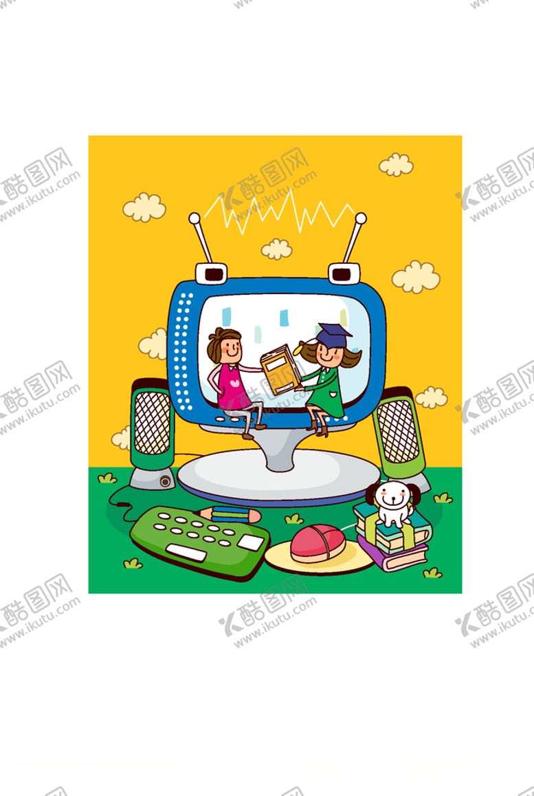 编号：57183309090255014928【酷图网】源文件下载-儿童插画