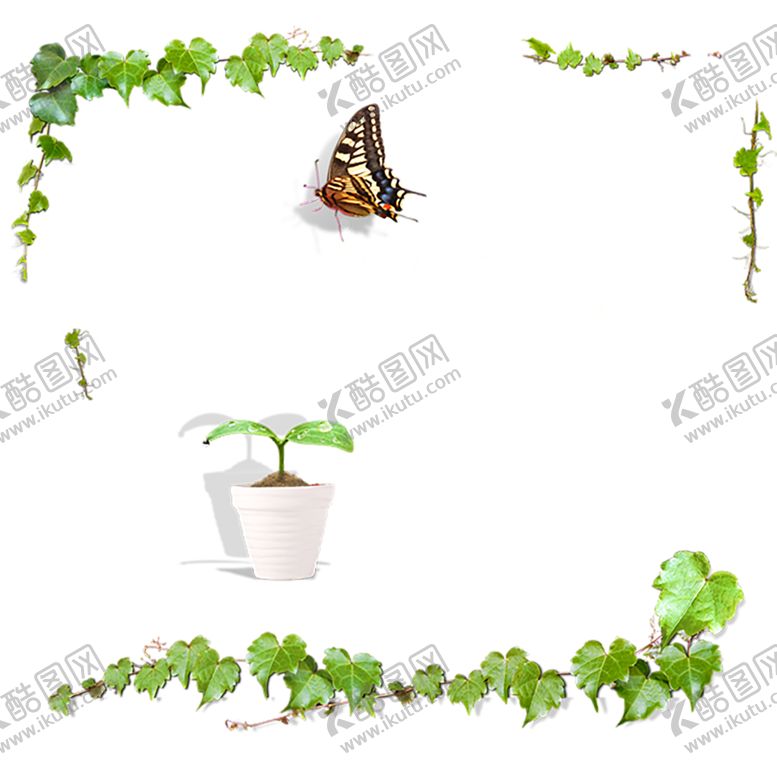 编号：70511509210934097938【酷图网】源文件下载-绿色装饰