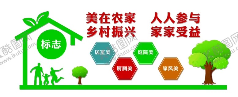 编号：59697501250905237871【酷图网】源文件下载-美在农家文化墙