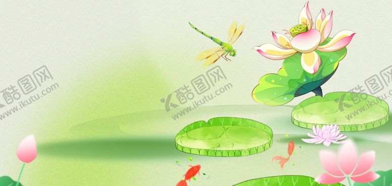 编号：42531504250746457154【酷图网】源文件下载-荷塘翠鸟荷花灵动美景