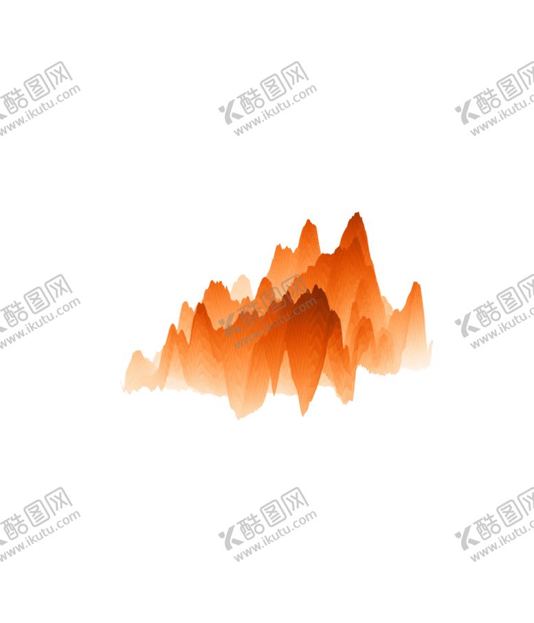 编号：12654105062333095606【酷图网】源文件下载-抽象山峰