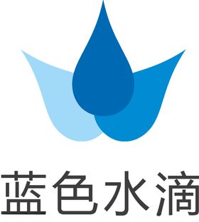 蓝色水滴