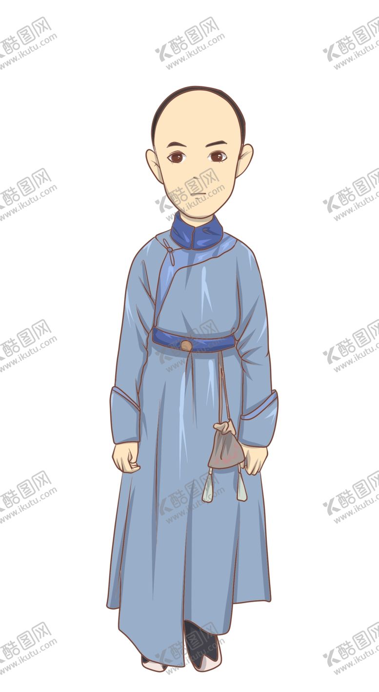 编号：68175309141727468219【酷图网】源文件下载-宫廷卡通唐代人物扇子