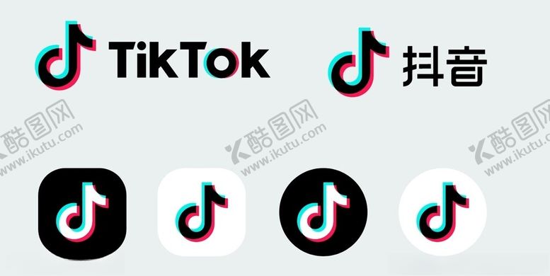编号：21781912161024547910【酷图网】源文件下载-抖音logo