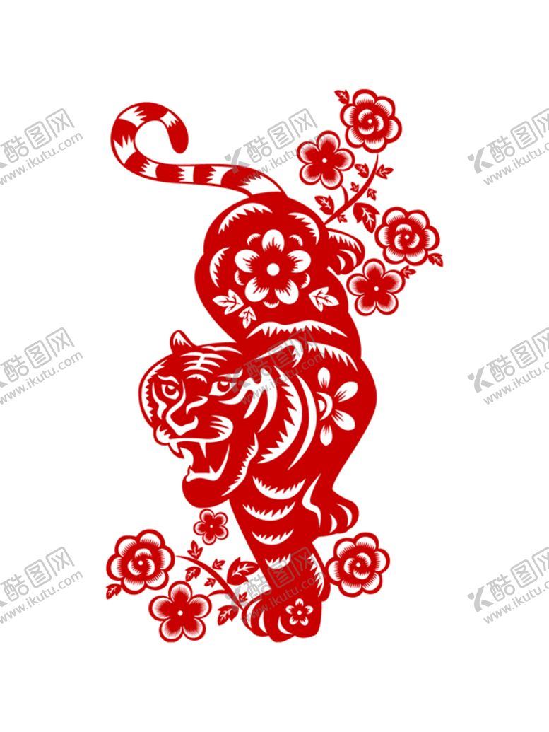编号：61370209290446142789【酷图网】源文件下载-老虎剪影