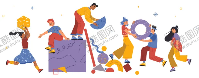 编号：52745801170052431834【酷图网】源文件下载-矢量人物素材