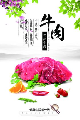 牛排海报