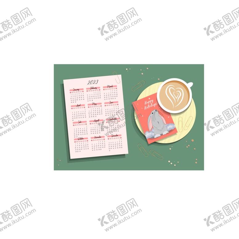 编号：90752109141243543586【酷图网】源文件下载-2023日历