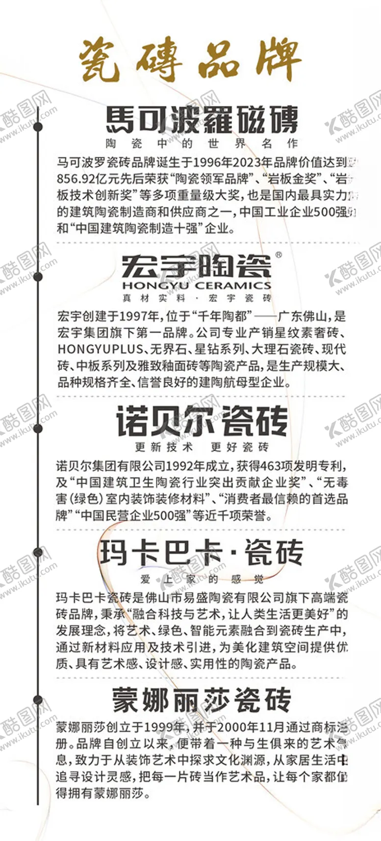 编号：15799901251715344055【酷图网】源文件下载-瓷砖品牌宣传
