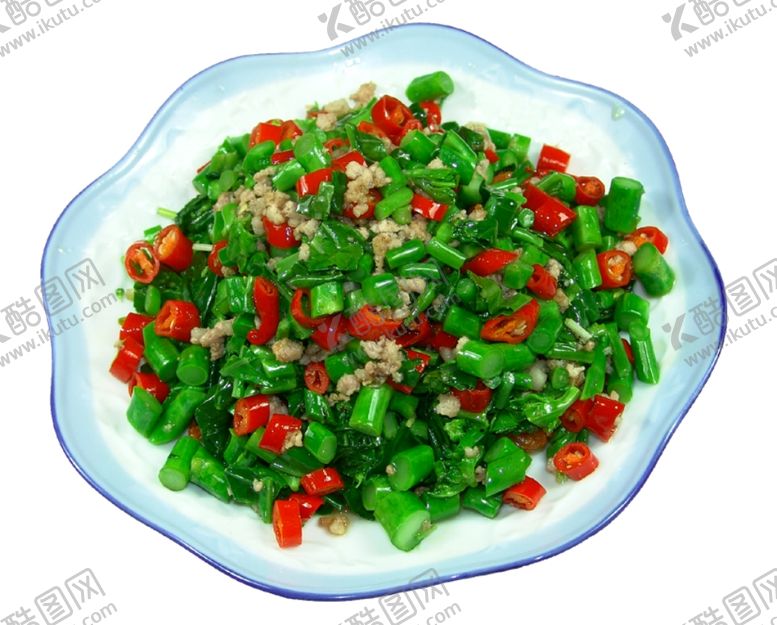 编号：77752605060345392190【酷图网】源文件下载-兰菜肉碎炒芥兰