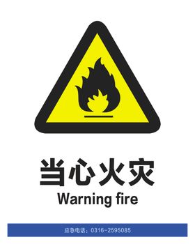 当心火灾