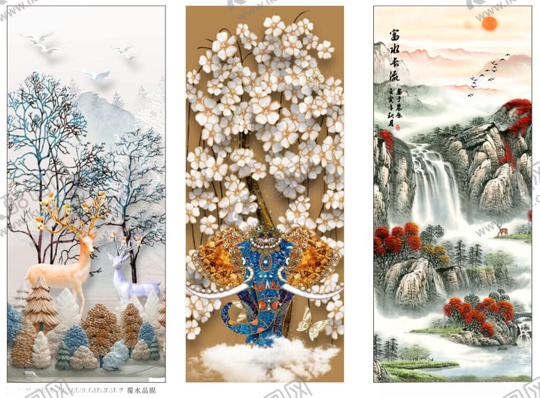 编号：82447310301126232841【酷图网】源文件下载-玄关画