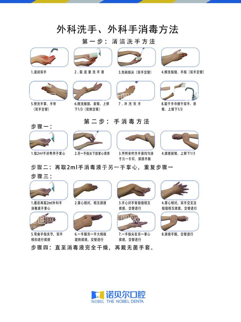 编号：52965511300952531429【酷图网】源文件下载-外科手消毒方法