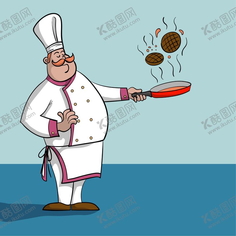 编号：98594910270017524684【酷图网】源文件下载-厨师 