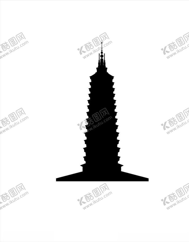 编号：96851809242139178680【酷图网】源文件下载-天宁寺剪影