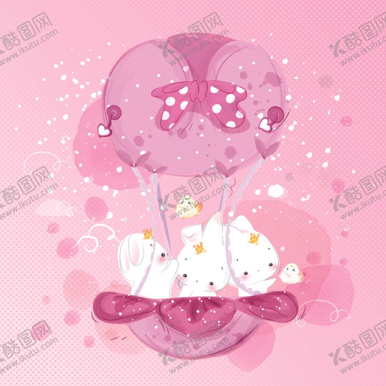 编号：62007909180250174247【酷图网】源文件下载-水彩卡通动物