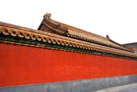 城墙传统装饰海报素材