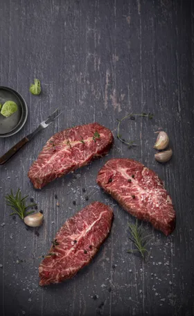 牛排眼肉西餐广告腌