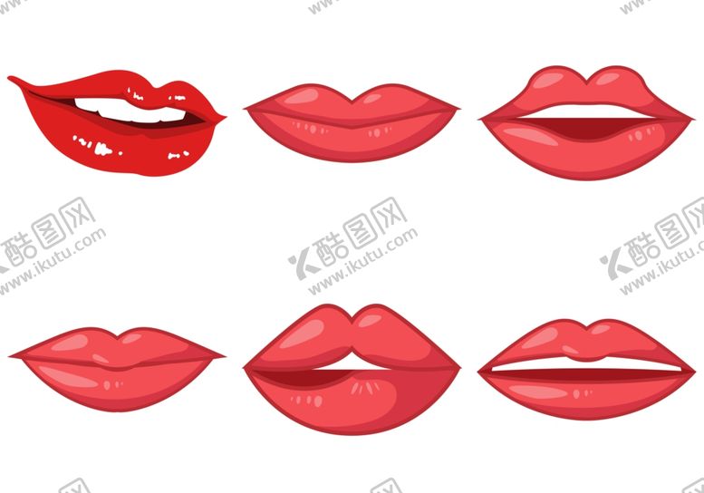 编号：49188910010657043253【酷图网】源文件下载-卡通嘴唇