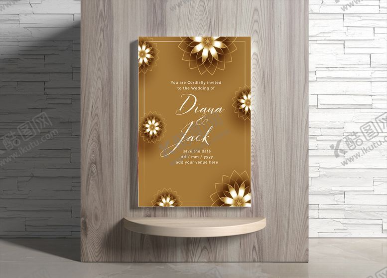 编号：93099210070426148423【酷图网】源文件下载-婚礼海报