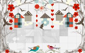 寿诞喜庆背景墙