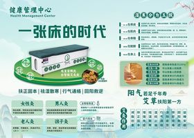 养生展板