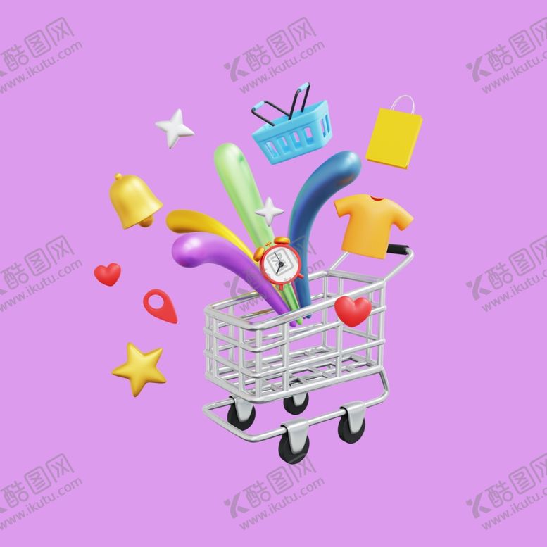 编号：72775001250650006372【酷图网】源文件下载-购物车素材