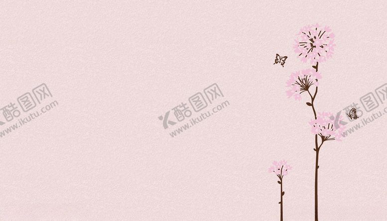 编号：37806107071722547903【酷图网】源文件下载-花蝴蝶图案