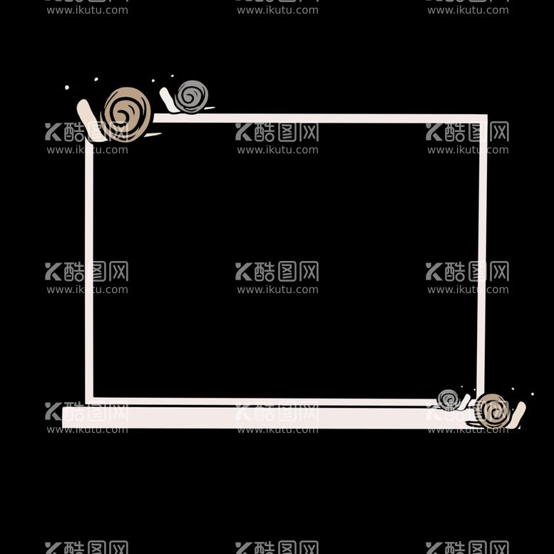 编号：26776410260733118148【酷图网】源文件下载-卡通边框PNG 可爱相框 标签