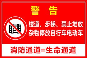 消防通道禁止占用