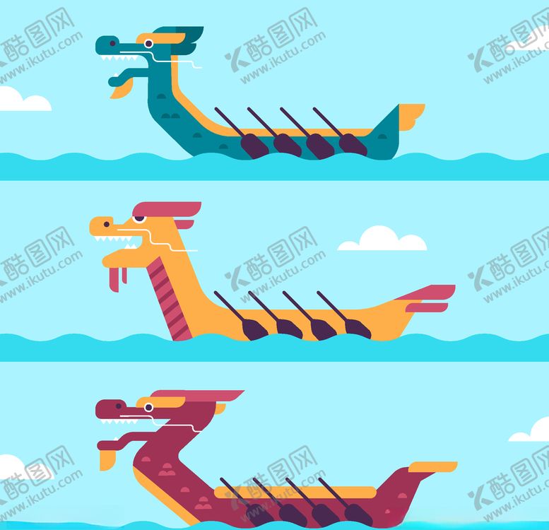 编号：94891805010812132853【酷图网】源文件下载-龙舟