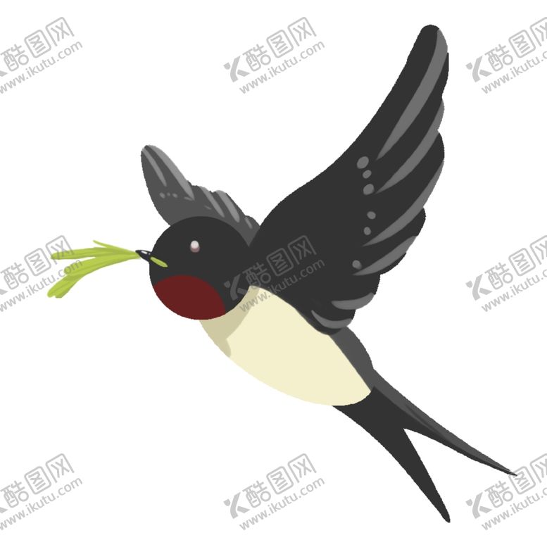 编号：57771209201049153065【酷图网】源文件下载-燕子插画