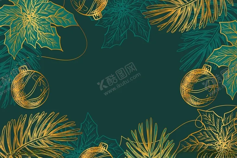 编号：92281901190942013333【酷图网】源文件下载-线描植物背景