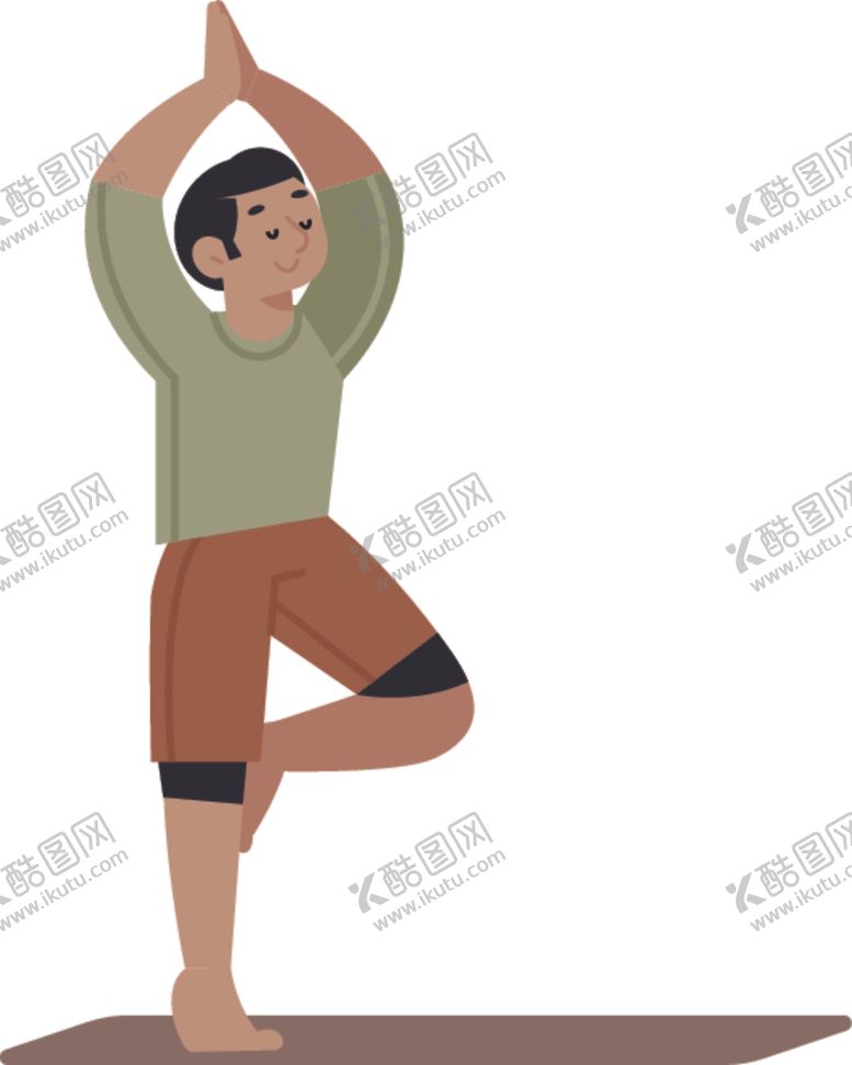 编号：45239810080222456958【酷图网】源文件下载-瑜伽动作