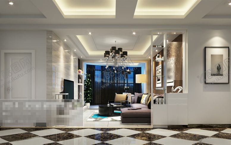 编号：79955310091704016126【酷图网】源文件下载-客厅效果