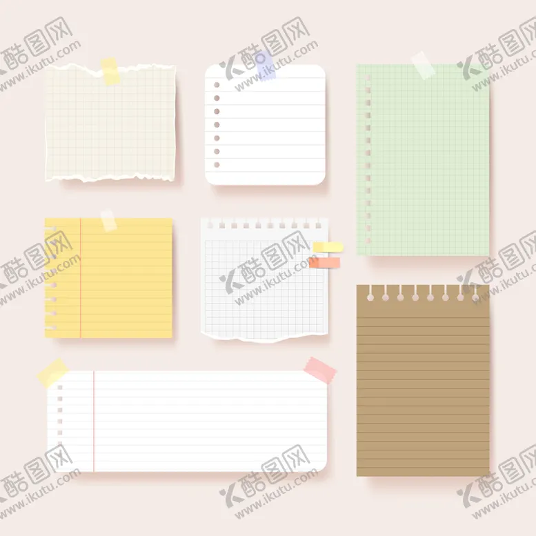编号：45108709161122445076【酷图网】源文件下载-便签纸