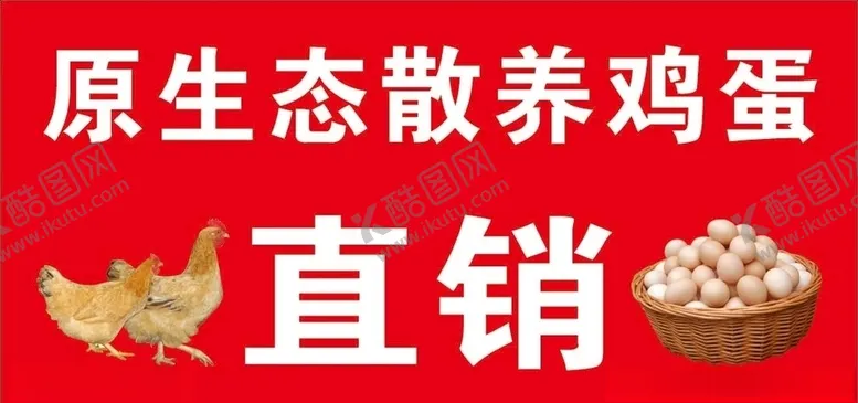 编号：46746106250057409997【酷图网】源文件下载-散养鸡蛋海报