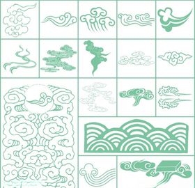 祥云古典云纹藏式