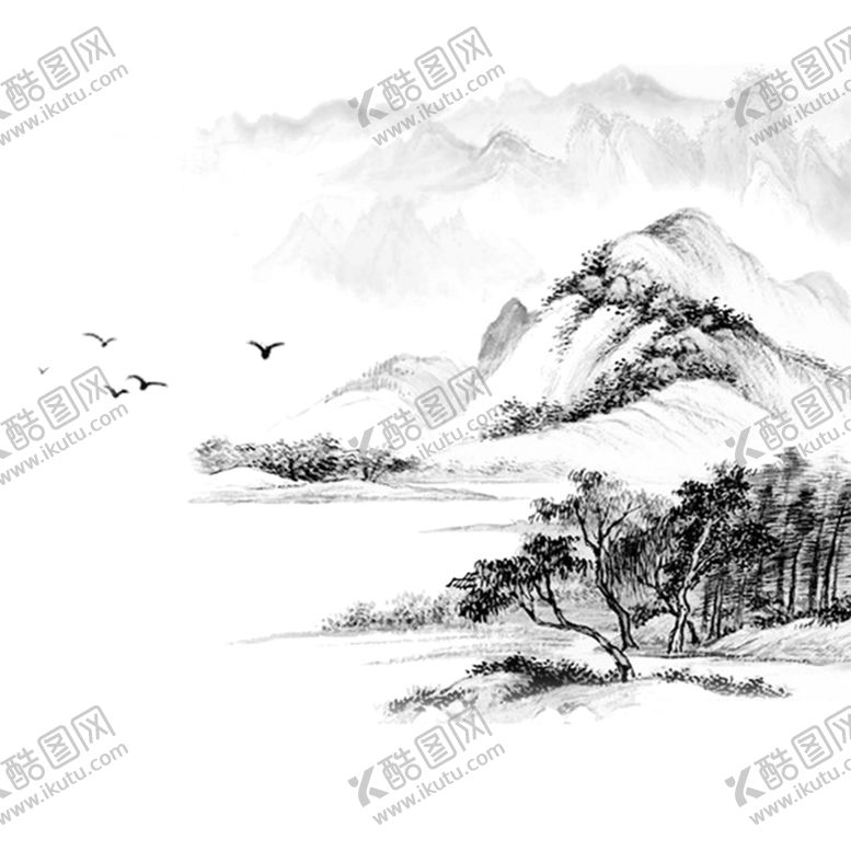 编号：39076509161555492385【酷图网】源文件下载-水墨