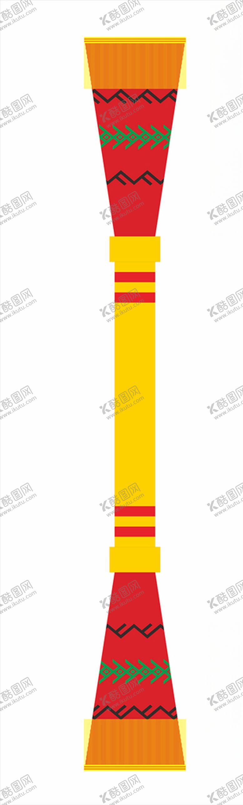 编号：80700005151205044375【酷图网】源文件下载-瑶族鼓