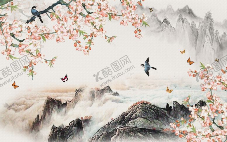 编号：98819007030827104954【酷图网】源文件下载-山水画